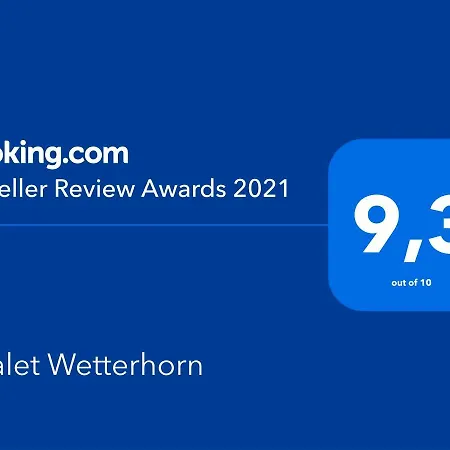 Chalet Wetterhorn Διαμέρισμα